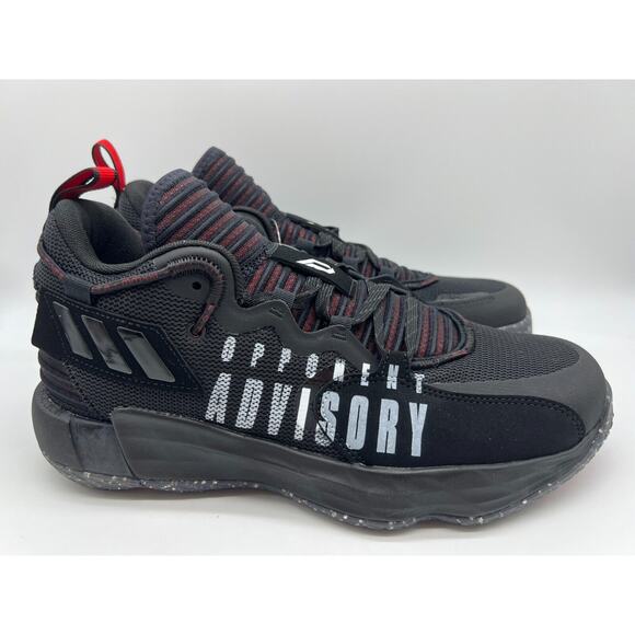 adidas Dame 7 EXTPLY GCA Opponent Advisory Black Sneakers GV9872 Sz 9 NWT - Picture 1 of 12